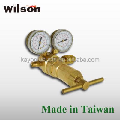 China High Pressure Control Instruments Wilson Gas Regulator WT-304 Single Stage Regulator Acetylene Propane Oxygen Argon CO2 for sale