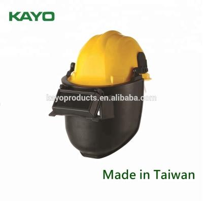 China PP Taiwan CE /ANSI Hard Hat Welding Helmet Face Protection KWH770 for sale