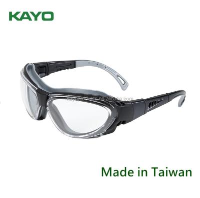 China Adjustable Legs Taiwan CE/ANSI Certified Goggles, Safety Glasses, Safety Eye Wear, Eye Protection, KPS2091 for sale