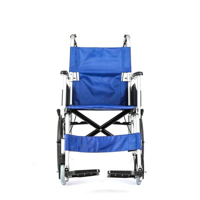 China Aluminum Alloy Supplier Price Loading Capacity 100kg Aluminum Alloy Outdoor Quadriplegic Manual Wheelchair for sale