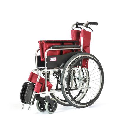 China Aluminum Alloy Jerry Active Orthopedic Disabled Collapsible Ambulatory Lightweight Aluminum Manual Wheelchair for sale