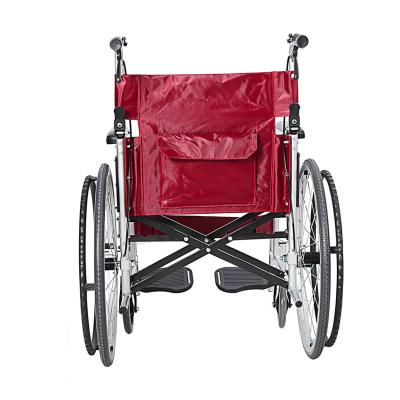 China Aluminum Alloy Jerry Supply Hospital Standard Economic Medical Hand Wheelchair Manual Ultralight Wheelchair for sale