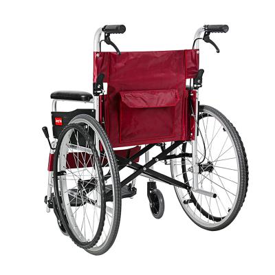 China Aluminum Alloy Top Sell Economy Standard Wheelchair Manual Transport Wheelchair For Handicapped Children for sale