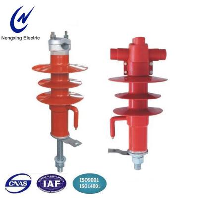 China Best Quality Polymer Pin Insulator With External Gap 11KV Lightning Proof Lightning Arrester / High Voltage Patent Piece en venta