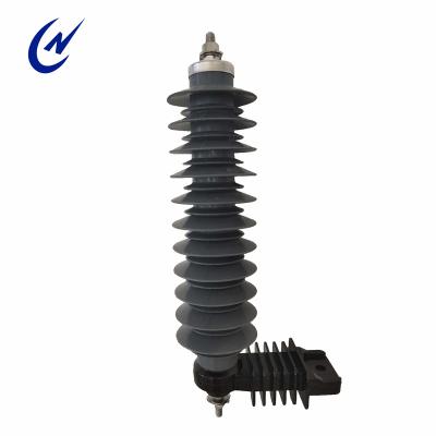 China Distribution type electrical surge arrester 30KV composed of distribution type surge arrester/protector with bracket zu verkaufen