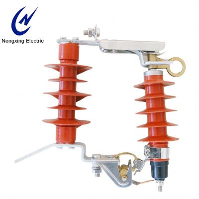 China 10KV Hardware Electronic Detachable Arrester Leaded Power Supply Similar Structure With Dropout Fuse At 22 Meters for sale