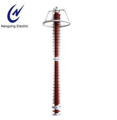 China Electrical Performance Power Plant 220kV Composite Metal Oxide Arrester for sale