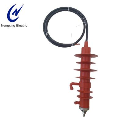 China Voltage Metal Oxide Arrester With External Excellent Tensile Strength Metal Oxide Power 13kV Surge Arrester zu verkaufen