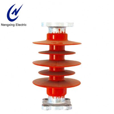 China Composite Type 12KV Pole Pole Performance FZSW Series Silicone Rubber Supporting Insulator for sale