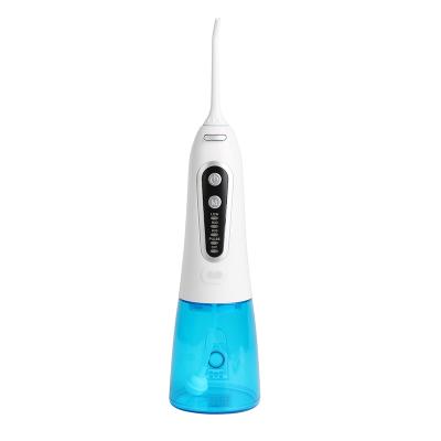 China Outdoor Portable Waterproof Tooth Cleaner Water Flosser Dental Electric 300ml Water Pick for sale