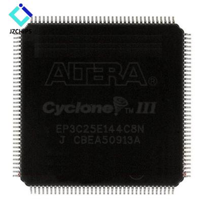 China New Original IC JZCHIPS EP3C25E144C8N EP3C25E144I7N Supply Electronic Components CPU for sale