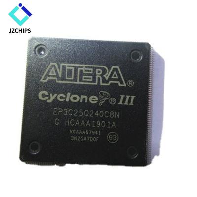 China New Original Integrated Circuits QFP240 ALTERA FPGA Electronic Components IC JZCHIPS EP3C25Q240C8N for sale