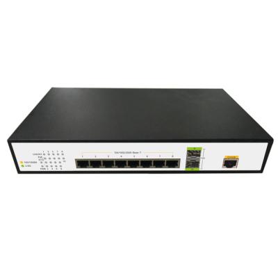 China LACP 8 X 10M/100M/1000M/2500M Ethernet Ports, 2 X 10G SFP/SFP+, PoE+ Switch for sale