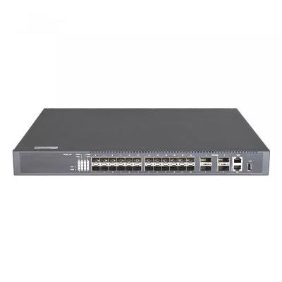 China LACP L3 10G*24 Ports Gigabit PoE Network 100G*4 Ports Uplink Hot-Swap Power Supply Web-Controlled Business Network Stackable Switch for sale