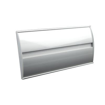 China Adversting Custom High Quality Curved Door Sign Holder Office Signs Aluminum Profile Part Number Signs for sale