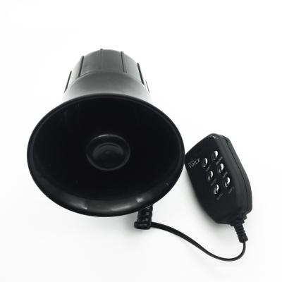 China 2020 Universal Car Bus New 7 Tones Super Loud 100W 12v 115dB Mic Warning Propaganda Loudspeaker Alarm Horn For Truck Car Train Boat for sale