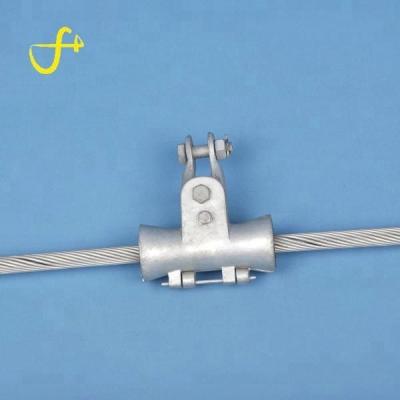 China Opgw Adss Electric Power Hardware Drop Wire Clamp Anchor Wire Hanger Clamp for sale