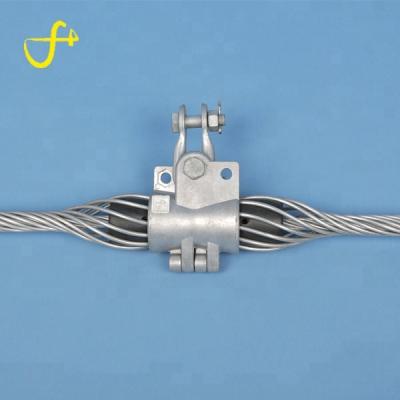 China For ADSS Adss ppgw fiber cable anchoring clamp power line vibration dampers for sale