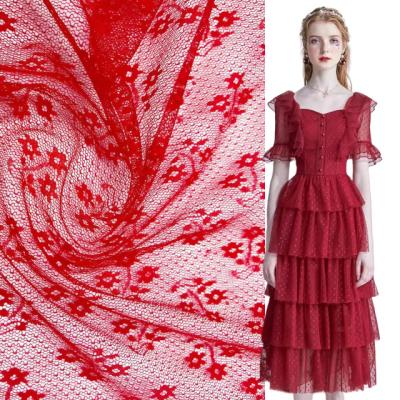 China Wedding Growns Formal Dress Wedding Dress High Quality Fabric Hand Beaded Breathable And Lightweight Lace Fabric Manufacturer Sells Lace Directly for sale