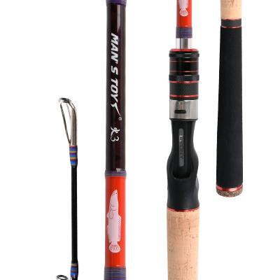 China Carbon BUDDY Zander Rod Peacock Bass Fishing Ultra Light Spinning Rods for sale