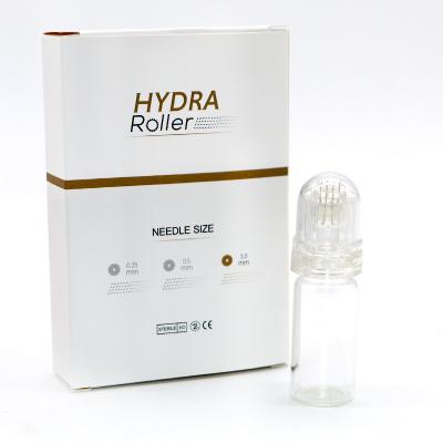 China Anti-Puffiness OEM 64 Gold Tips Hydra Titanium Roller Hydra Needles for sale