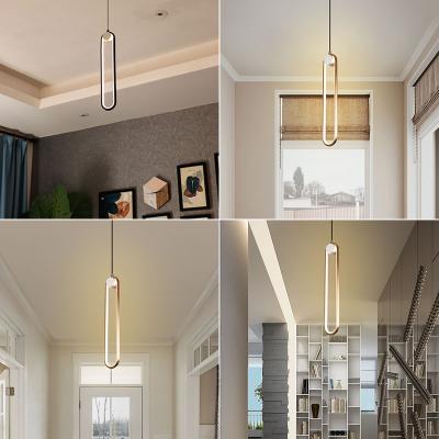 China Modern Concise Design High Quality Super Slim Ceiling Mount Led Pendant Light for sale