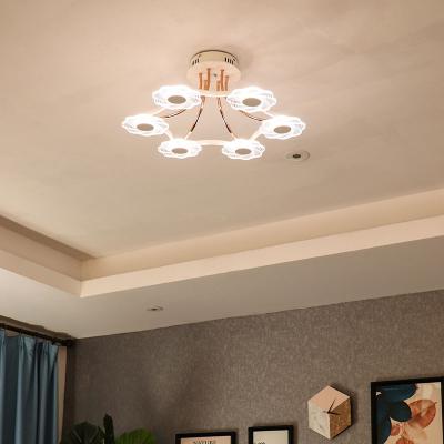 China 2 Years Warranty Modern Aluminum Acrylic LED Ceiling Light Iron Simple Design For Bedroom Living Room for sale