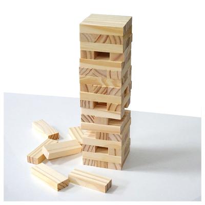 China Blocks Toys Children Stacking Educational Building And Stacking Baby Toy Natural Wooden Compound Blocks for sale