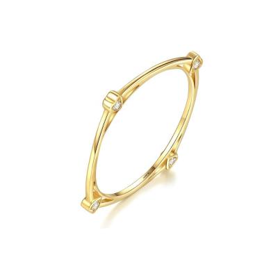 China Women's 14K Gold Ring Designs Elegant Finger Jewelry Classic Ring for sale