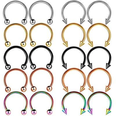 China CLASSIC Special Counter Type Hiphop Style Tongue Rings And Nose Studs Body Jewelry Rings Body Jewelry Piercing Jewelry for sale