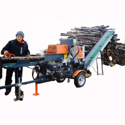 China Farms 14hp KOHLER Engine Processor Firewood Processor Log Splitter Firewood Processor for sale