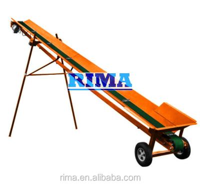 China Load and Transport Wood 5.0 Meter Long Belt Loading Conveyor Timber Log Conveyor - LC50 for sale