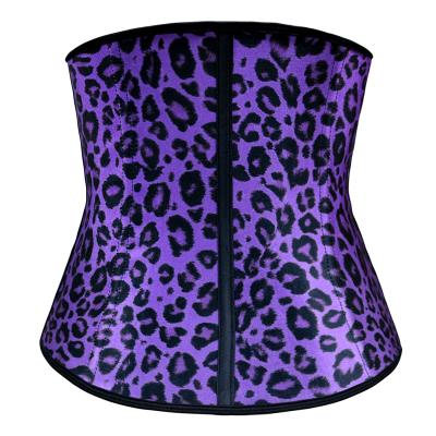 China Wholesale Custom Antibacterial 2021 Logo Women Workout Shaper Corset Slimming Belt Latex Waist Trainer for sale