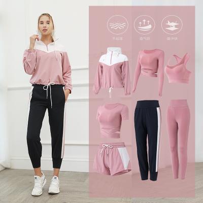 China Fashionable Women's Comfortable OEM Size High Woman Clothes Women Sport Wear Gym Clothing Sportswear Fitness Yoga Wear Sets for sale