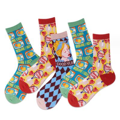 China Breathable WUYANG wholesale funny man socks custom logo crew cotton socks fast delivery for sale