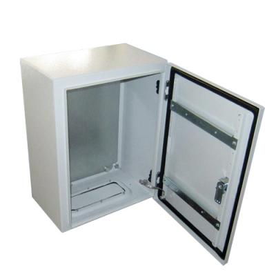 China Outdoor Sheet Metal Control Box Router Enclosure Stainless / Aluminum Fabrication Cabinets for sale