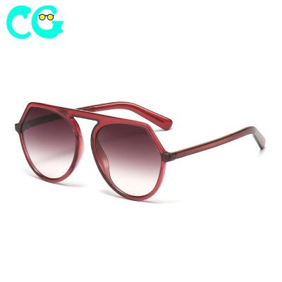 China Fashion sunglasses 95236 2020 new sunglasses shape men's and women's sunglasses craft temple sunglasses for sale