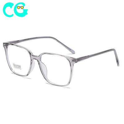 China 2021 new fashion sunglasses K9052 2021 new female myopia anti-blue glass retro lenses frame male square frame for sale