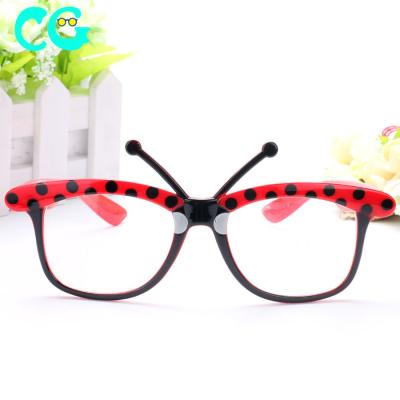 China Fashion Bee Ladybug Sunglasses Props Selfie Mask Glass Eye Shape Funny Creative Animals Dress Entertainment Sunglasses 2021 Cute Funny for sale