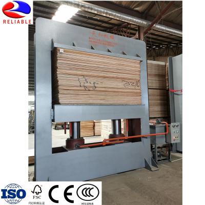 China Wood Working Machinery China RCU 400T Plywood Cold Press Machine Plywood Making Machine for sale