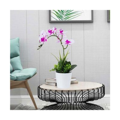 China Home Silk/Wire/Material Flowers Orchid Flower And Artificial Latex Wedding For Home Decoration Latex Orchids Flower for sale