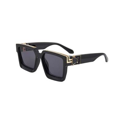 China Fashion Sunglasses International Brand Design Sunglasses Shape Luxury Square Sunglasses Men Women Shades for sale