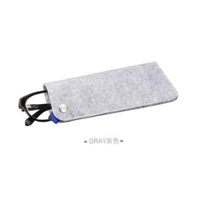 China High Quality Felt Sunglasses Pouch Cloth Sunglasses Pocket Customize Logo for sale