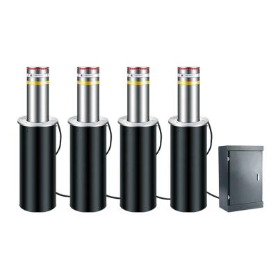 China 304 Stainless Steel Road Safety K12 Grade Anti-Collision Grade Anti-Collision Bollards Full Automatic Electric Hydraulic Bollards for sale