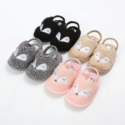 China Lovely Lightweight Infant Home Shoes Cute Animal Boys Kids Baby Slippers For Girls for sale