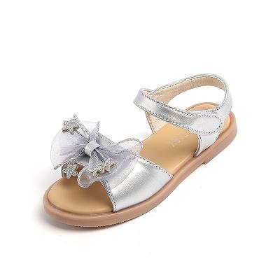 China Luxury Princess Birthday Little Girl Toddler Kids Summer Flat Sandals Breathable Wholesale Baby Shoes Kids for sale