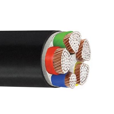 China Same Conductivity Copper Best Price CCA Clad Aluminum Conductor XLPE Insulated PVC Sheath Power Cables for sale