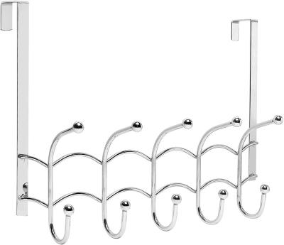 China Viable Over The Door Hook Organizer Door Hanger Towel Rack (10 Hooks) for sale