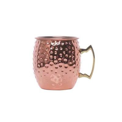 China WITH LID 2021 Hot Selling Stainless Steel Moscow Mule Mugs for sale