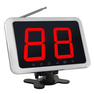 China Single receiver restaurant display call quality table guaranteed call system 247mm*159mm*37mm for sale